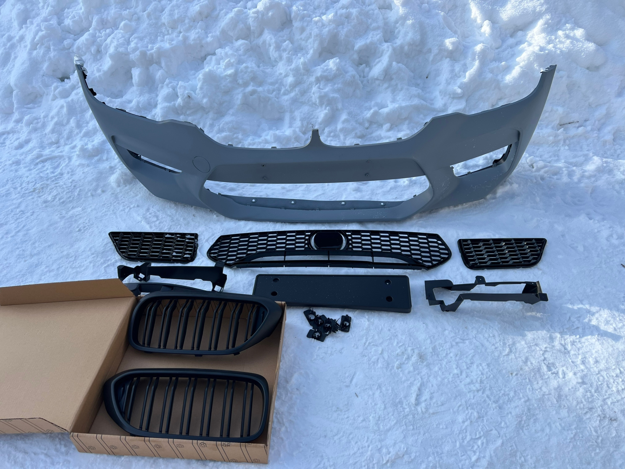 М бампер G30