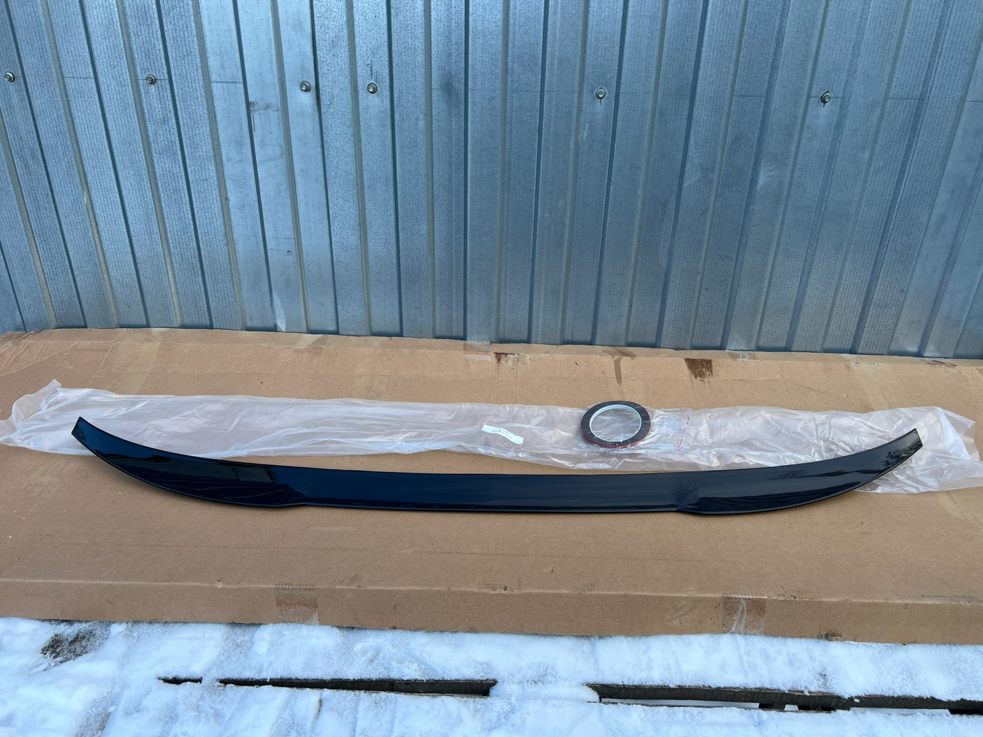 Спойлер багажника G02